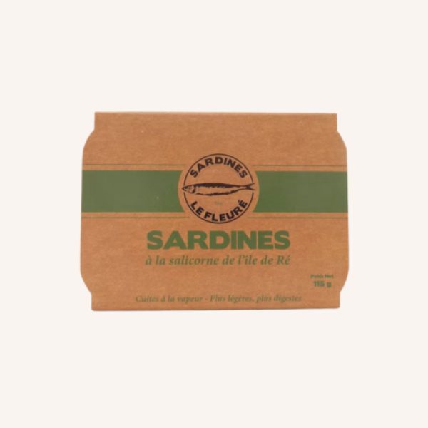 Sardines à la Salicorne de l'Île de Ré 115g
