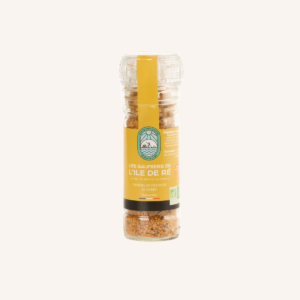 Moulin verre gros sel epices bio curry - 80g