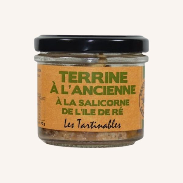 Terrine à l'ancienne à la salicorne de l'île de Ré