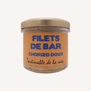 Filets de bar au chorizo doux