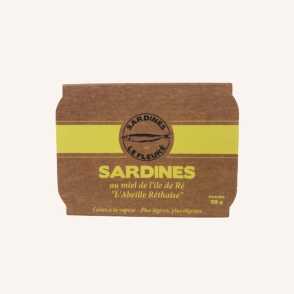Sardines au miel de L'ile de Ré 115g