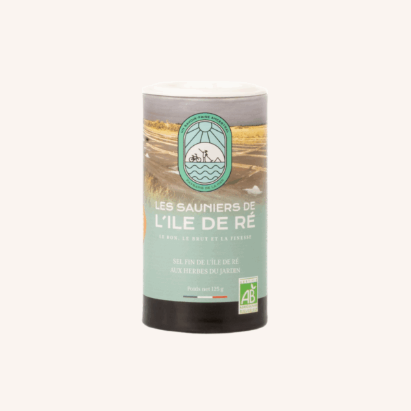 Salière Sel Fin Aux Herbes Bio Du Jardin 125g