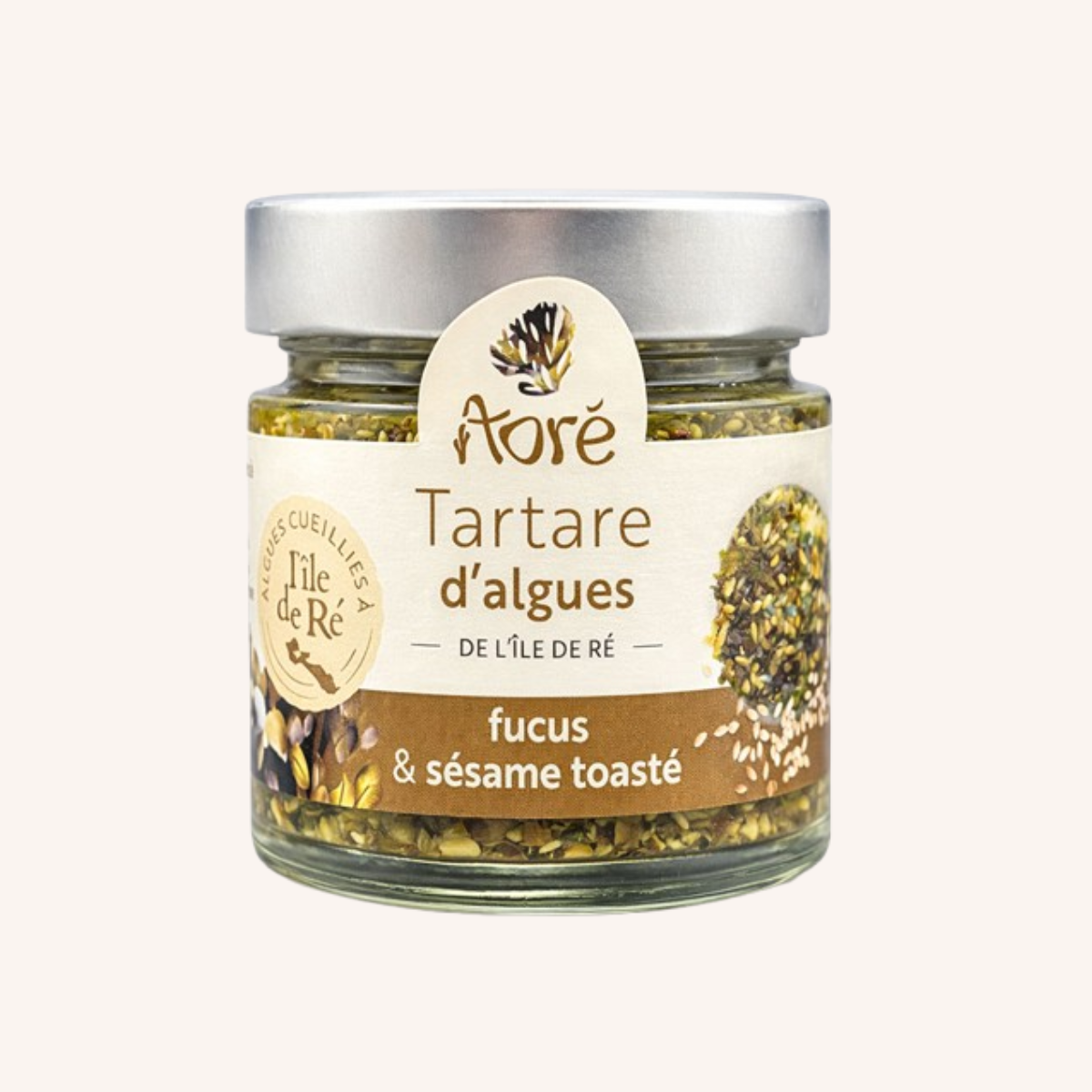 Tartare d'algues Fucus Sésame Toasté Bio 100g
